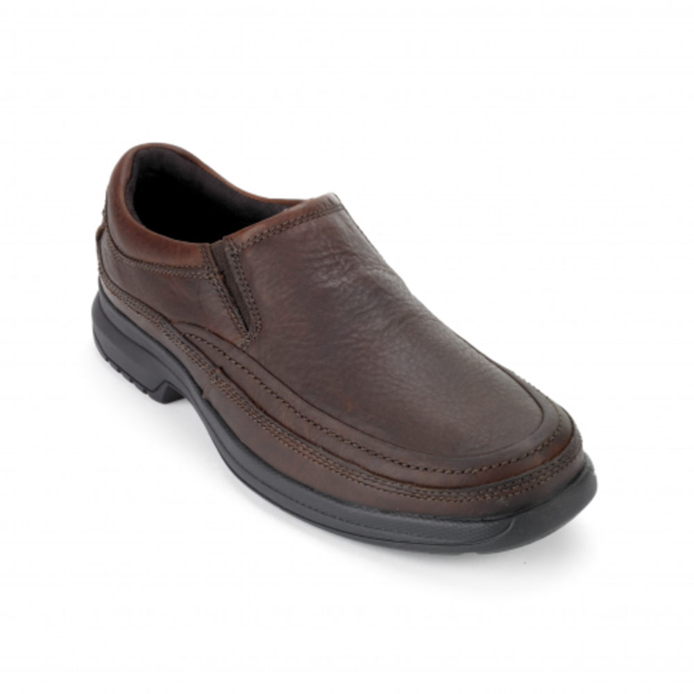 Rockport Slip-Ons Herre Mørke Brune - Barrows Loft Moc - APZU24105
